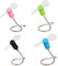 4PCS USB Mini Hose Fan,Metal Corrugated Hose Mini Fan with Swan Neck, Flexible Cooling Fan, Portable Silent Serpentine Desktop Fan for Notebook Computers Mobile PC Home Office Travel Fan