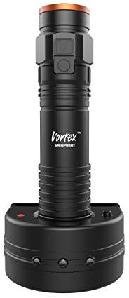Vortex TX200 Notsignal, wiederaufladbar, USB-Wandhalterung, Ladestation, 7/24 Dual-Switch-Basis,Dimmung, taktische Funktion, tragbarer Verkehrsstab, Stativ-kompatible Taschenlampe