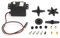 Servomotor de rotación continua, control de radio de 360 ​​grados NFC motorreductor de CC duradero a prueba de óxido para robots RC, piezas de vehículos modelo RC