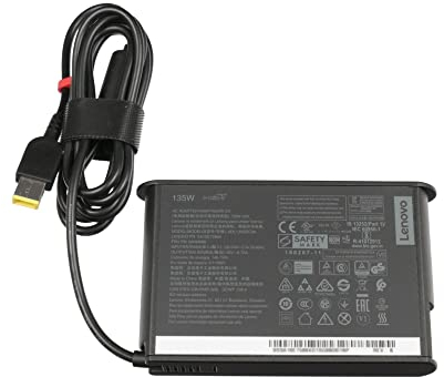 Lenovo 5A10W86258 Original Netzteil 135,0 Watt Flache Bauform für V310z, Legion Y520-15IKBA, ThinkPad T470p, IdeaCentre 300-22ISU, Yoga 720-15IKB, ThinkCentre M810Z