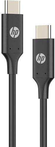 HP Kabel DHC-TC107 USB 3.1 auf USB Typ C zum Laden und Übertragen von Daten, Länge 2 m, Schwarz