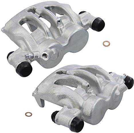 BESTPRICE 2x Bremssattel vorne links und rechts Bremszange mit 2 Kolben, Kompatibel mit MERCEDES-BENZ SPRINTER 3, 5-t (B906), SPRINTER 3-t (B906), VW CRAFTER 30-35 (2E_)(2F_)