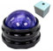 PHCOMRICH Boule de massage manuelle - Appareil de massage et de thérapie pour douleurs musculaires, massage corporel, tissus profonds, raideurs, douleurs articulaires, soulagement du stress (violet)