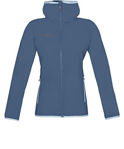 Rock Experience REWJ06571-Z407 SOLSTICE 2.0 HOODIE SOFTSHELL WOMAN JACKET Jacket Damen 1344 CHINA BLUE+2285 QUIET TIDE XL