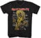 Iron Maiden T Shirt Killer 2 Album Cover Front & Back Print Mens Short Sleeve T Shirts Classic Rock Tees, Black, Medium