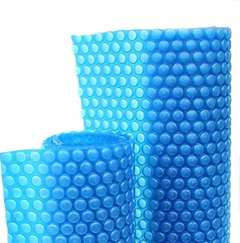 Bâche à Bulles sur pour Piscine Couverture Solaire De Piscine Hors Terre, 1m/2m/3m/4m/5m/6m/7m Film D'isolation Thermique Rectangulaire À Bulles De Protection UV Pliable Pour L'intérieur Et L'extérieu