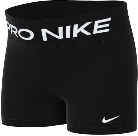 Nike Mädchen Tight Pro Dri-Fit, Black/White, DM8439-010, S+