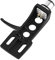 Yctze Universal Turntable Headshell Mount Replacement with Wires, Compatible with DJ, Ion Stanton, Ideal for Angled Cartridge Silver & Stylus