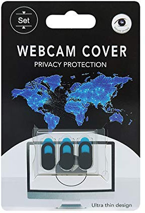 Cover, [3 Pezzi] Copri Webcam Slider Copertura Webcam Ultra Sottile Camera Cover per Laptop, PC, Computer Portatile, Phone, Tablet, Smartphones, Noteboook PRO - (Nero)