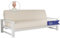 BLUZIMAN Sofa Überzug Futonbezug, Ohne Armlehnen Couch Überzug, Sofabezug Super Elastische, Sofa Cover Nicht kompatibel mit Eck- oder L-förmigen Sitzmöbeln (Clic Clac, Elfenbein)