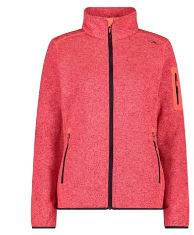 CMP - Woman Jacket, Red Fluo-Anthrazit, 42