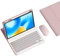 Funda con Teclado para Huawei Matepad 11,5 2023, Contiene Ñ,Teclado Inalámbrico Bluetooth Desmontable Retroiluminado con Portalápices, Ratón para Tableta,Rosado