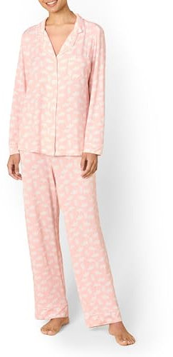 Amazon Essentials x Sofia Grainge Ensemble de Pyjama Femme, Rose Pâle Ours Polaire, XXL