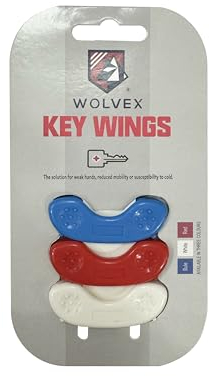 Wolvex ® Key Turner for Arthritis - Pack of 3, Easy-to-Grip Key Aid for Arthritis, MS, Parkinson's, and Weak or Elderly Hands, Provides Improved Turning and Handling of Keys