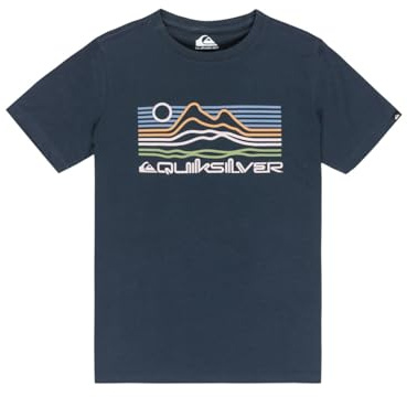 Quiksilver Short-Sleeved T-Shirt EV Light Waves SS Boy's Black 14