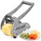 hicoosee Taglia Patatine Fritte Professionale Sminuzzapatate Cippatrice per Patate Addensare Acciaio Inossidabile Taglia Patate Fritte per Cipolla Carota Frutta Patata