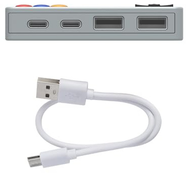 Multiple Port USB And Type C Hubs In Gaming Controller For Enhanceds PC And TVs Device Connection