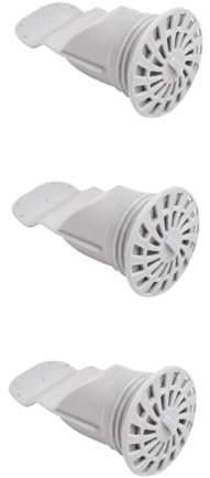 NUOBESTY 3 Stück Reinigen Sie den Boden und Leckage geruchsdichter Bodenablauf Abfluss Bodenablauf im Haushalt Bodenablauf reinigen langlebiger Bodenablauf Light Grey