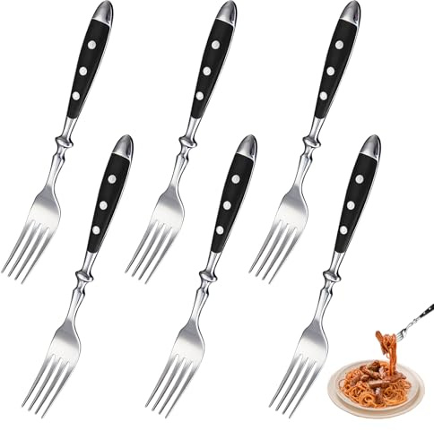 Forchette Da Dessert,6 Pezzi 19.8 CM Forchette Da Tavola In Acciaio Inox,Forchette Da Frutta,Forchette Da Dolci Per Casa,Matrimonio,Festa,Ristorante,Hotel,Lavabile In Lavastoviglie