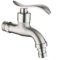 Grifo monomando de acero inoxidable con aireador para lavadora, lavadora, cuarto de servicio, baño, cocina, lavabo