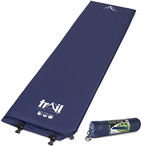 Einzelne Selbstaufblasende kampierende Rollmatte Aufblasbare Schlafenmatratze 5cm