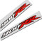 Honda CBR 900?RR Rosso Wei? Nero Adesivi grafiche X 2