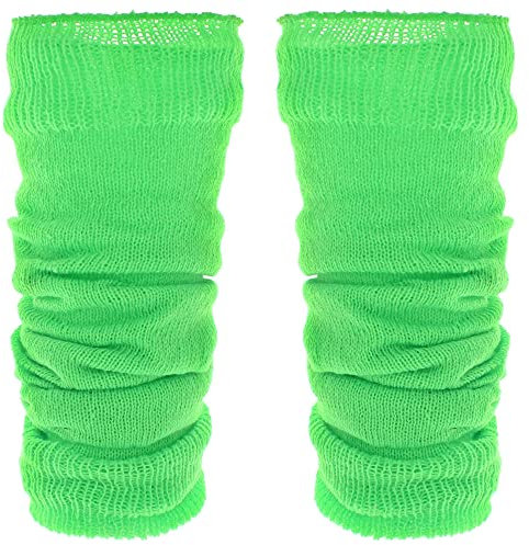 Zac's Alter Ego Leg Warmers NEON 80S FUN RUN TEAM BUILDING EVENT FANCY DRESS