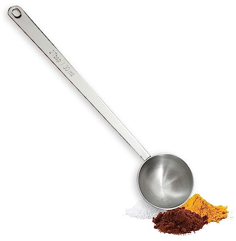 TableCraft 40402 2 tbsp Long Handled Ground Coffee Scoop