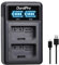 DuraPro Rapid LED Dual USB EN-EL25 Chargeur de batterie pour appareils photo Nikon Z50