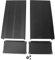 Aluminum Box Cooling Case Enclosure Electronic DIY Circuit Board Project Bending/Flat Plate 55 x 106 x 200mm (Sand Black Bending Plate)