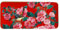 Maxwell & Williams Vassoio Rettangolare TEAS&C'S Silk Road 33X15,5 CM Rosso Ciliegia