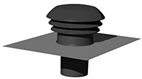 THERMOR Entrée/Sortie air toiture Grise Ø160 mm THERMOR-900375