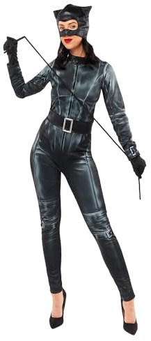 (PKT) (9913380) Adult Ladies Catwoman Movie Costume (UK 12-14)