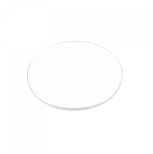 sourcing map 27 mm Durchmesser. Uhrenglas, Saphirglas, rund, flach, 1,1 mm dick, Ersatzteile für die Reparatur von Uhrmachern, klar