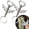 BSITSSS 2pcs Bottle Opener, Plane Shape Bottle Opener with Keychain Corkscrew Funny Bottle Opener Useful Gadgets for Parties, Gift Ideas Men Funny Gifts