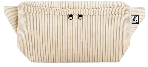 PP-Berlin Bauchtasche, Cord beige, groß, vegan, handmade in Berlin für Damen, Herren, Unisex. Hipbag, Crossbody Bag, Schultertasche, Hüfttasche