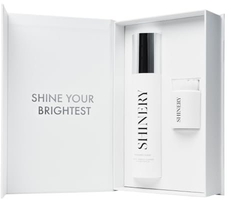 Shinery RWBDuo Productos de Limpieza y Cuidado de Joyas, sintético, Blanco, 2