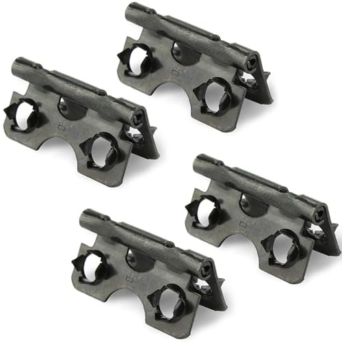28mm Black AP06 Strut Hinges Pack of 4 Self Fix Press Fit Photo Frame Hinges for Easel Stand Backing Board MDF Fibreboard
