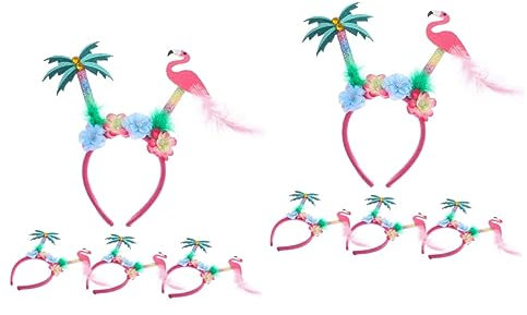 ibasenice 8 Stk Stirnband haarschmuck Haarbänder Kopfbedeckung für Mädchen hawaiianische Partydekoration Tiara mädchen stirnbänder Haarreifen hawaiianische ananas stirnbänder Strand