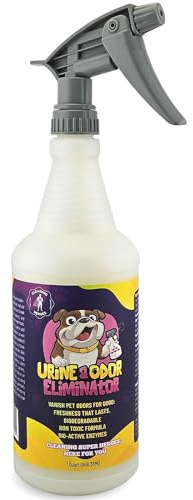 CLEANING HEROES Haustier-Teppichreiniger & Urin-Geruchsbeseitiger für starken Geruch, Enzym-Reinigungsspray für Katzen und Hunde, Fleckenreiniger für Teppichpolster, Marmor, Fliesen, Holz,