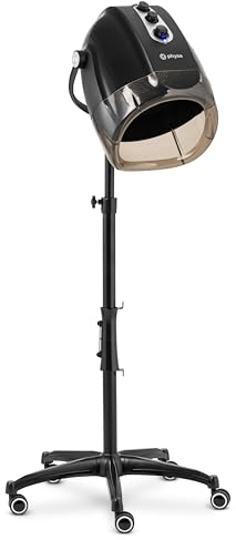 physa PHY-HD_02 Haartrockner mit Stativ und Ionenfunktion 70 °C 1000 W Trockenhaube Haartrockenhaube Fönhaube