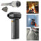 MWSHIYUQING Rechargeable Blower Turbo Fan Snow 130000rpm Compressed Air Dust Collector ， Mini Jet Blower 3-In-1 Violent Fan, Vacuum Cleaner, Window Hammer ， Small Jet Fan Blower Remove Pet Hair