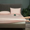 Bambus Spannbetttuch 160x200cm Rosa Spannbettlaken 50% Bambus und Mikrofaser Bettlaken Betttuch Weich kühlend Atmungsaktiv Spannbetttuch 120 x 200 für Hohe Matratze bis 25-30 cm