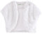 Amazhiyu Fell Brautjacke, Kurzarm Brautstola Bolero Damen, Crop Hochzeitsjacke Kunstpelz Stola, Kurz Kunstfell Winter Jacke Cardigan Offen Front für Abendkleid Hochzeit Festlich, Weiß, M