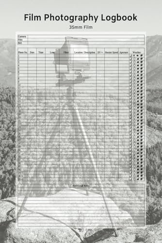35mm Photography Logbook