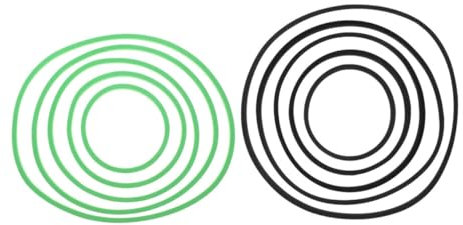 BUGUUYO Juego De Decoración De Plantas Flotantes para Pecera 10 Piezas Anillos De Plantas Flotantes Círculos De Alimentación De Peces Reutilizables para Acuario De Agua Dulce