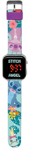 Kids Licensing - Reloj LED Stitch Tropical