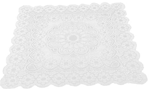 Mikikit Microwave Oven Dust Cover Square Bedside Table Protector Kitchen Fridge Cover