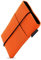 Adore June Phone Case Bene compatible with 6.7-7.0 Smartphones (like iPhone 16 Pro Max, 16 Plus, Galaxy S25 Ultra, S24 Ultra, Pixel 8 Pro), Rubber Closure, Color Orange