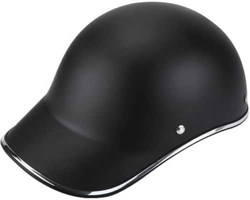 Motorrad Halbschalen Halbhelm Halbschalenhelm Baseballmütze-Helm Baseball Cap Brain-Cap Motorradhelm Mit DOT/ECE Cruiser Scooter Helm Für Bike Chopper Moped Scooter